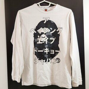 Bape Kids A Bathing Ape Long Sleeve T-Shirt